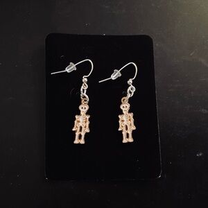Spooky Skeleton Earrings.